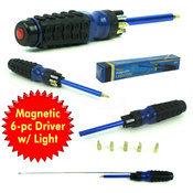 8 in 1 Multipurpose Lighted Magnetic Driver with B