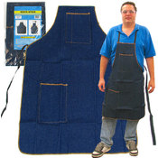2 Pocket Heavy Duty Denim Shop Apron
