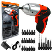 Trademark 4.8V Cordless Screwdriver w/ LED Light