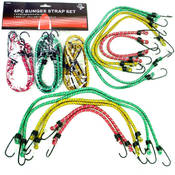 6 Piece Bungee Set - 12 inch, 18 inch, 24 inch