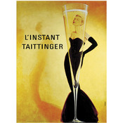TAITTINGER ON CANVAS by unknown artist