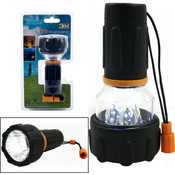 3 LED Flashlight / Lantern Combo - Happy Camper