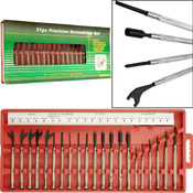 21 piece Precision Screwdriver Set w/Carrying Case