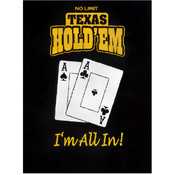 Texas Holdem Blanket - 60 inch x 80 inch