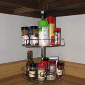 Space Saving Two Rack Kitchen Storage Shelves