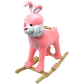 HAPPY TRAILST Plush Bunny Rocking Animal