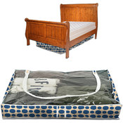 Set of 3 Under Bed Organizers - Full Package