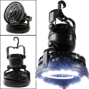 2 in 1 Tent LED Camping Ceiling Fan - Happy Camper