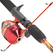 Worm Gear Fishing Rod &amp; Spin cast Reel Combo