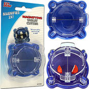 Magnifying Pill Cutter - Blue