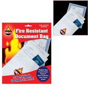 Fire Resistant Document Bag - 9 inch by 14 inch