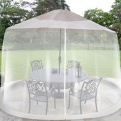Outdoor Umbrella Table Screen 7.5 ft. Diameter