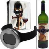Wine Bottle Thermometer w/Digital Display