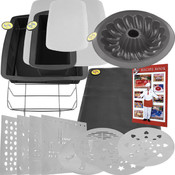 Smartware Basic Silicone Bakeware set Gray