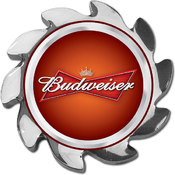 Budweiser Spinner Card Cover - Silver