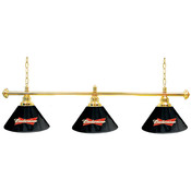 Budweiser 3 Shade Lamp Billiard Pool Table Light
