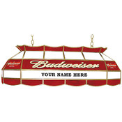 Customized Budweiser 40 inch Stained Glass Pool Ta