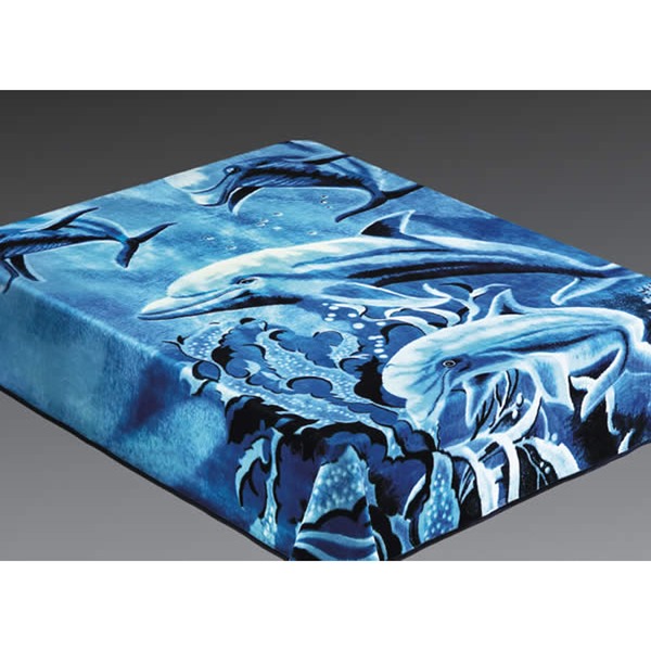 Wholesale Acrylic Mink 257 Dolphin Blanket (SKU 405596) DollarDays