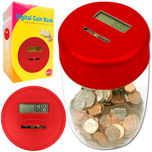 Wholesale Ultimate Automatic Digital Coin Counting Bank DollarDays