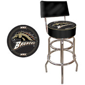 Western Michigan University Padded Bar Stool with
