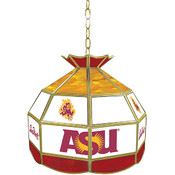 Arizona State Univ Stained Glass Tiffany Lamp