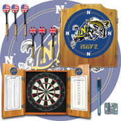 United States Naval Academy Dart Cabinet w/ Board