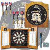 Wake Forest University Dart Cabinet Includes Darts