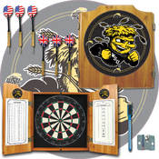 Wichita State U Dart Cabinet - Includes Darts and