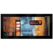 A World View by Hansen 3-D Mounted Laminated Art