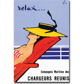 Relax by Rene Gruau - 35 x 48
