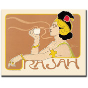 Raja by Henri Meunier-Framed 35x47 Canvas Art