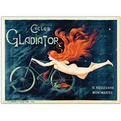 Cycles Gladiator, by Georges Massias-Framed 35