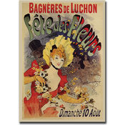 Fete de Fleurs by Jules Cheret -35 x 47