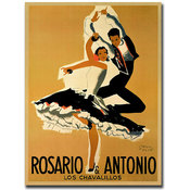 Rosario &amp; Antonio by Paul Colin-Gallery Wrapped 18
