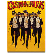 Casino de Paris-Gallery Wrapped 18x24 Canvas Art