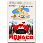 Monaco 1957 II by George Ham-Gallery Wrapped 18x24