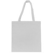 white woven tote bag