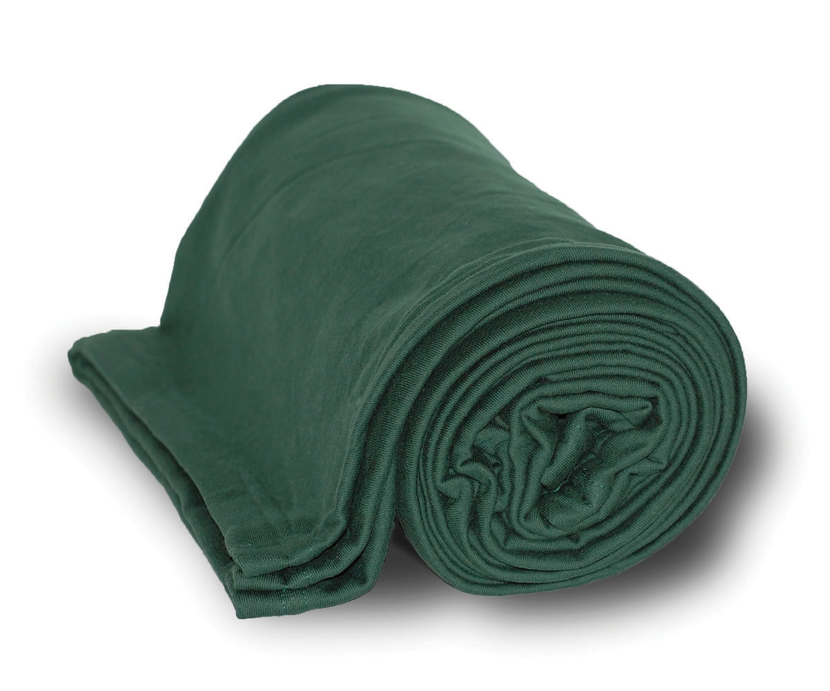 Wholesale Deluxe Heavyweight Sweatshirt Blanket 50" x 60" Forest
