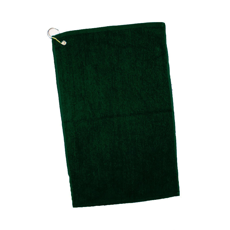 forest green hand towels