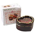 Musical Heart Shaped Jewelry Box