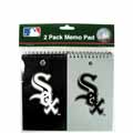 MLB White Sox  3" x 5" 2 Pack Memo Pad
