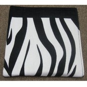 Zebra Stripe Beach Towel