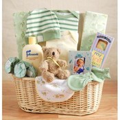 New Arrival Baby Gift Basket -Neutral