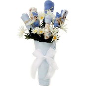 New Baby Clothing Bouquet Gift - Boy