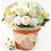 Nikki's Baby Blossom Clothing Bouquet Gift-Neutral