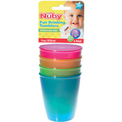 Nuby 4 pk Embossed Cups