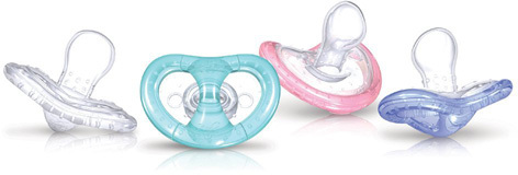 Nuby(TM) Ortho Oscillating Pacifier 0-6 Months 2-Pack(24x.64)