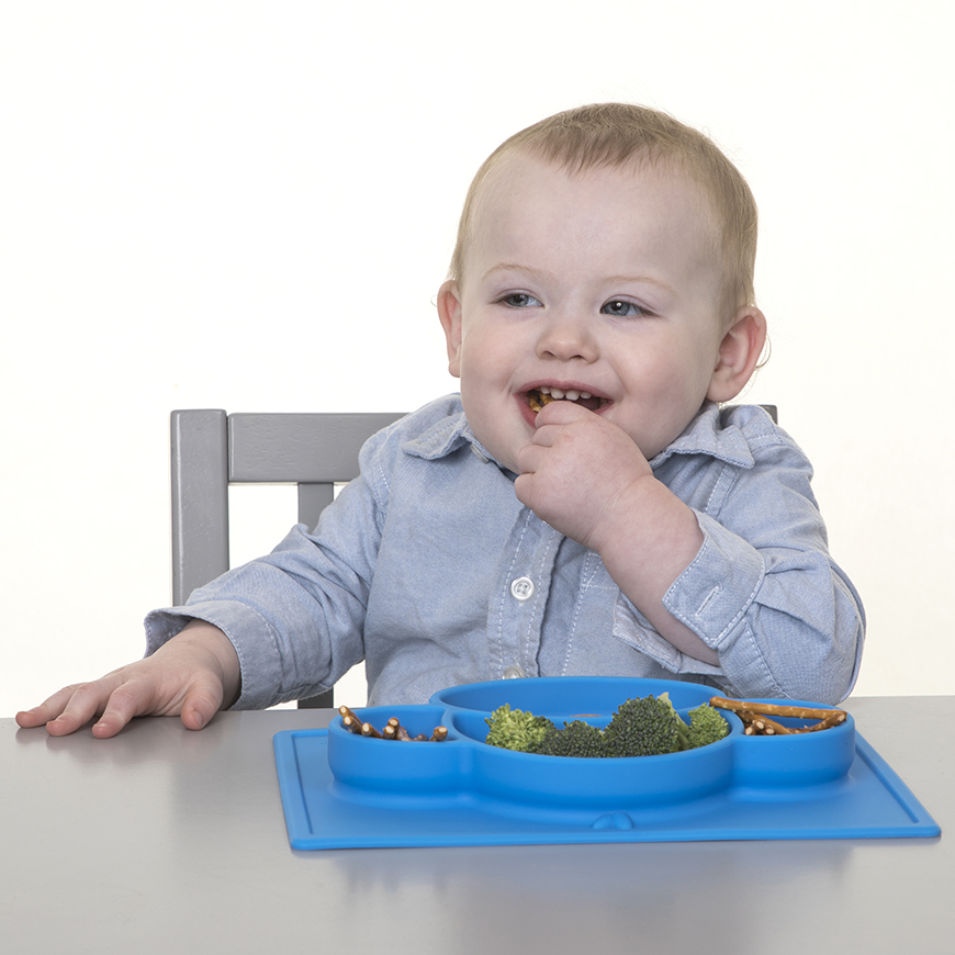 Wholesale Nuby Sure Grip Silicone Placemat Monkey Blue