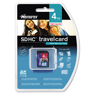 Media Memorex Secure Digital Travel Card 4GB