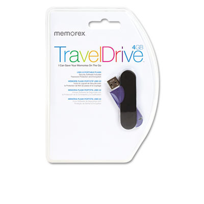 Media Memorex TravelDrive 2007 USB Flash Drive 4GB